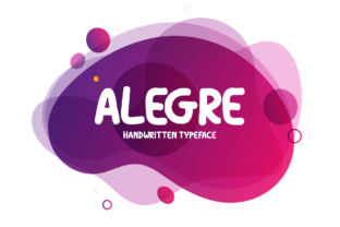 Alegre Display Font for Creative Branding Projects
