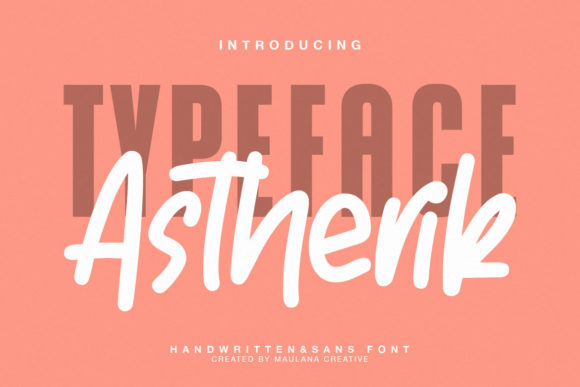 Astherik Font: A Display Typeface That Elevates Campaigns