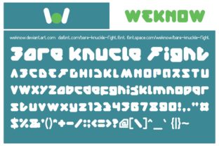 Bare Knuckle Fight Font for Modern Web Design Projects