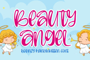 Beauty Angel Display Font for Creative Web Typography