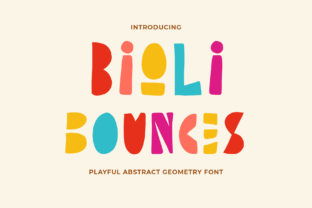 Bioli Bounces Font for Bold Branding and Creative Projects