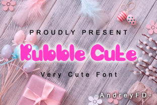Bubble Cute Font for Modern Branding Projects