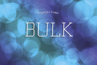 Bulk Display Font for Confident Branding and Creative Projects
