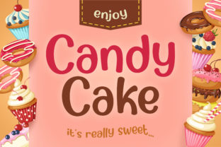 Candy Cake Font for Branding Projects with a Sweet Touch