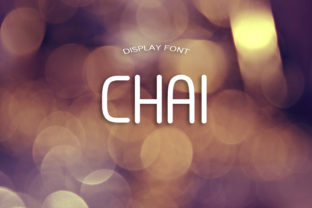 Chai Display Font Review and Free Download