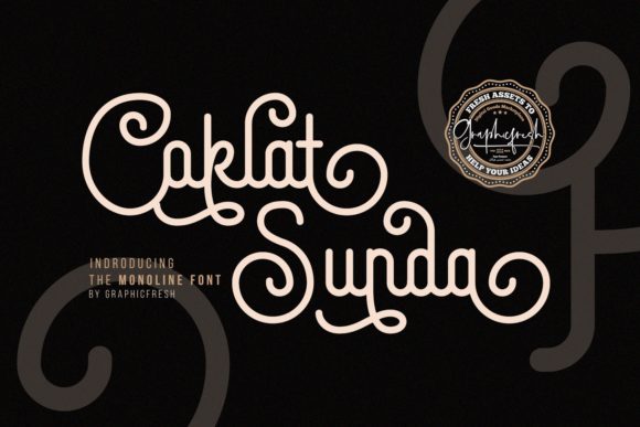 Coklat Sunda Font for Polished Branding and Display Projects