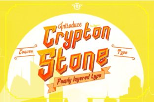 Crypton Stone Font: A Bold Display Typeface for Business Branding