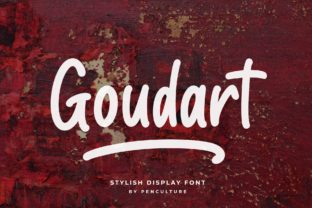 Goudart Display Font Review for Brand Designers