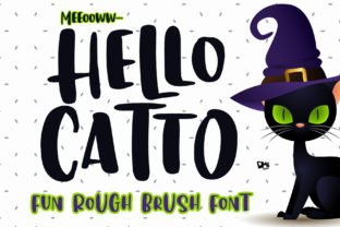 Hello Catto: A Friendly Display Font for Modern Design