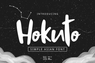 Hokuto: A Display Font for Confident Typography
