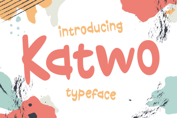 Katwo Font: A Playful Display Typeface for Your Brand