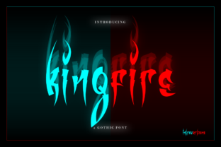 Kingfire: A Display Font for Thoughtful Typography