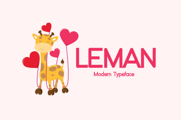 Leman Display Font for Creative Makers