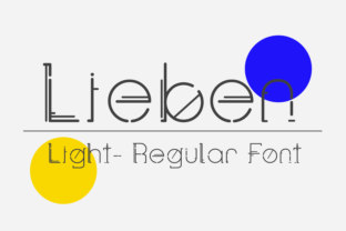 Lieben Font Review: A Modern Display Typeface for Creative Makers