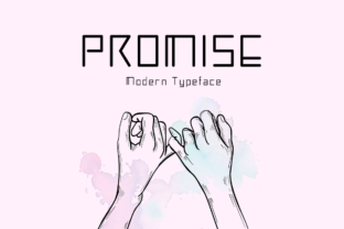 Promise Font: A Display Typeface for Authentic Branding