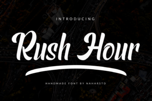 Rush Hour Font Review: A Bold Display Typeface for Impactful Branding