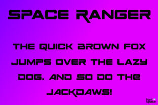 Space Ranger Font: A Futuristic Typeface for Modern Web Design