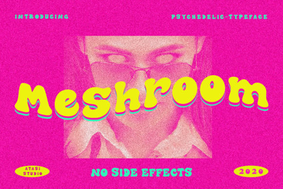 The Meshroom Display Font for Bold Digital Typography