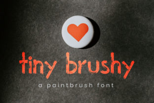 Tiny Brushy: A Playful Display Font for Digital Branding