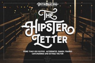 Upgrade Your Brand with the Hipster Letter Font