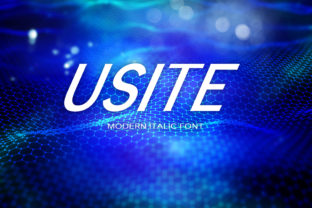 Usite: A Modern Typeface for Editorial Design