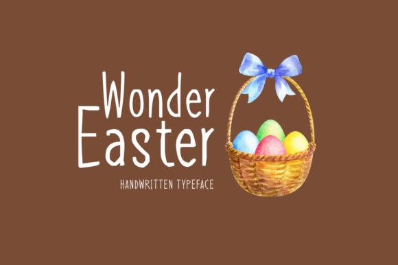 Wonder Easter: A Handwritten Font for Memorable Branding