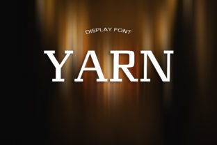 Yarn Font: A Love Letter to Modern Typography